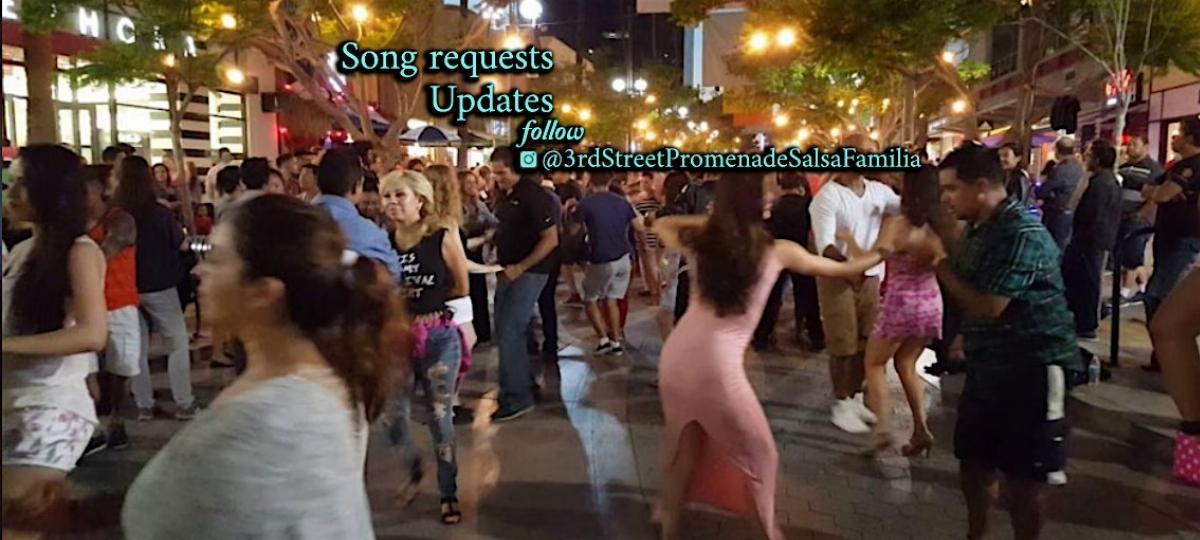 FREE Salsa Bachata at Third Street Promenade