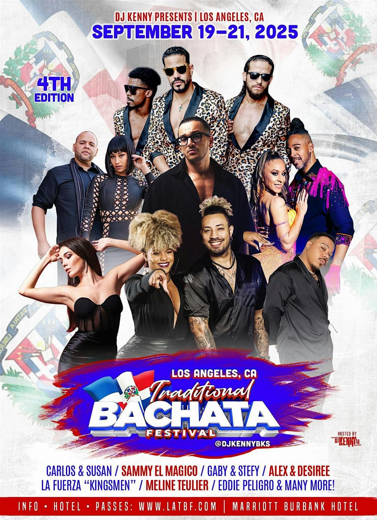 Los Angeles Traditional Bachata Festival - September 19-21, 2025