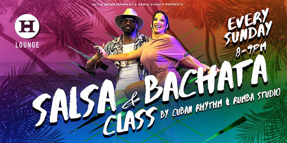 Salsa & Bachata Class at H Lounge Bar in Vallejo, Every Sunday!