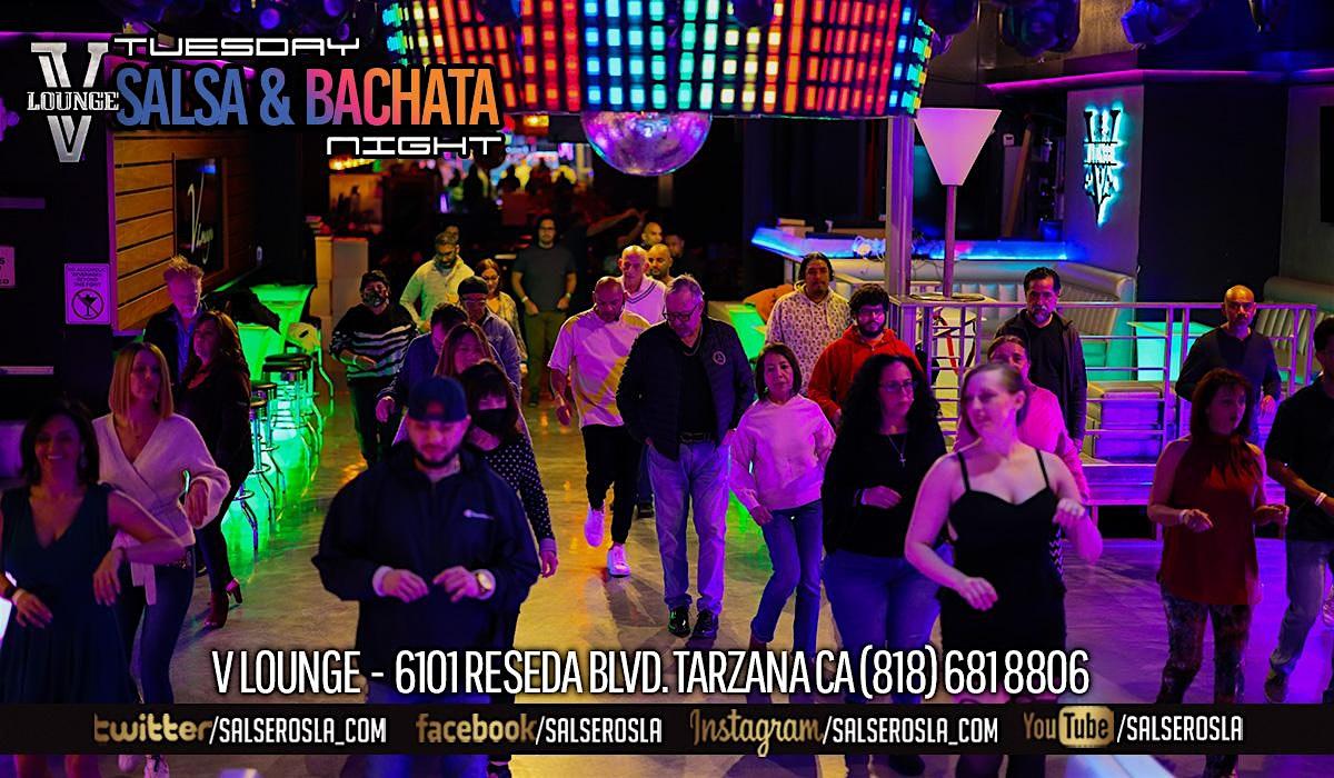 Salsa & Bachata dance classes & Dancing every Tuesday Night in Tarzana