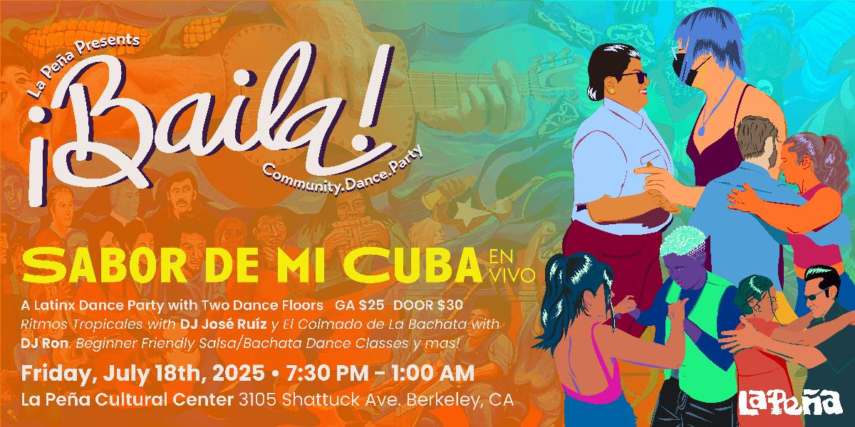 ¡BAILA! Community. Dance. Party ft. Sabor De Mi Cuba