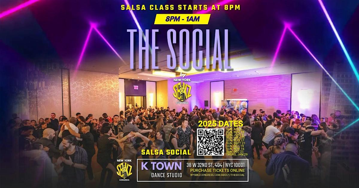 Salsa Class & Social Dancing | The Social by New York SBKZ Congress