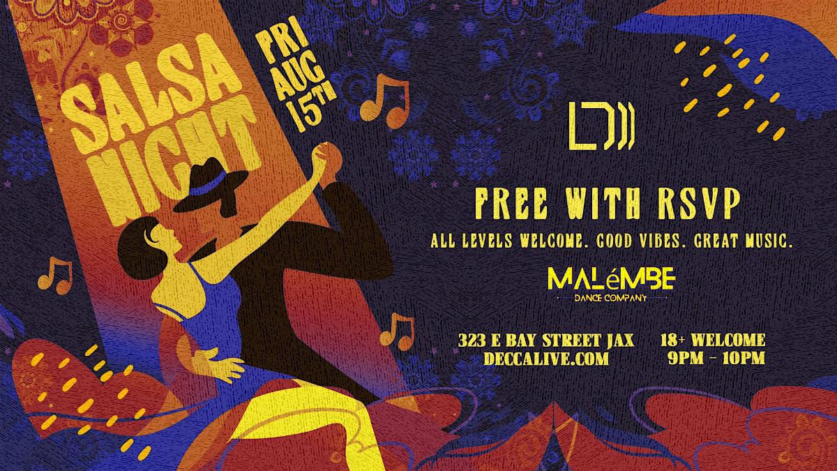 Malémbe Dance Company  - Salsa Dancing Class at DECCA LIVE
