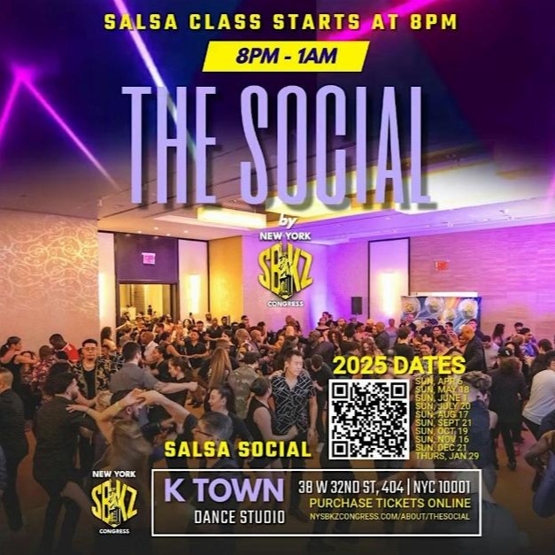 Salsa Class & Social Dancing | The Social by New York SBKZ Congress