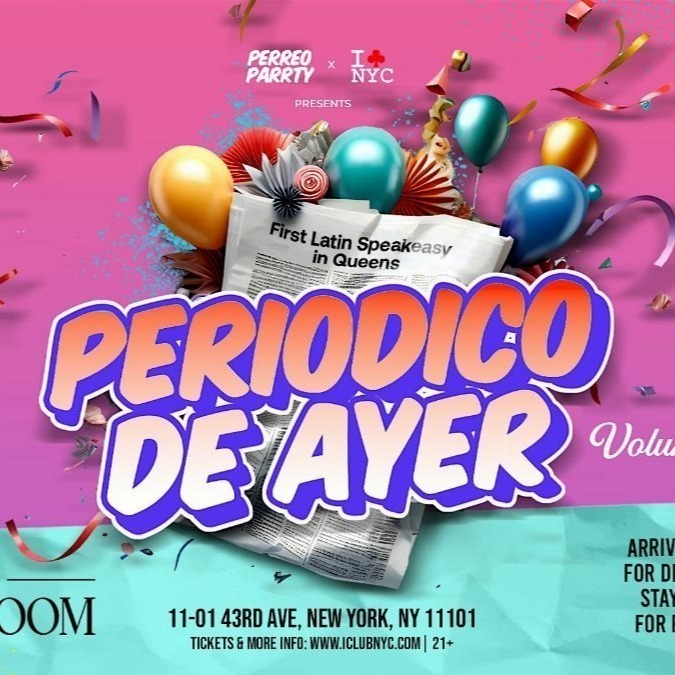 Latin & Reggaeton Party @ Newsroom Periodico de Ayer