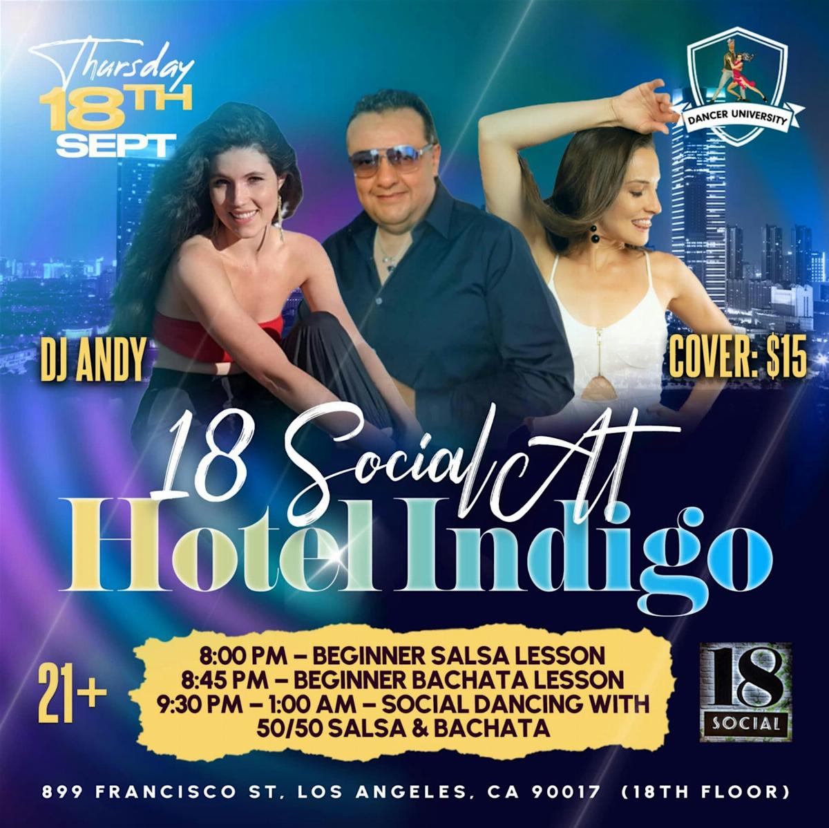 Salsa and Bachata with Highrise Views!