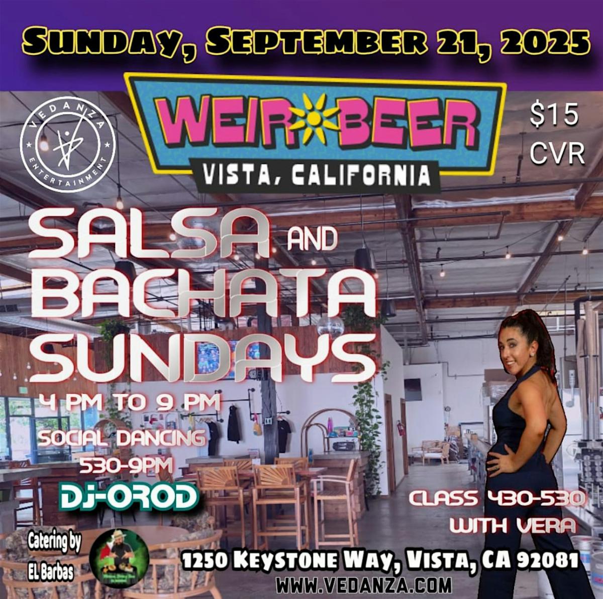 Salsa & Bachata Sundays in Vista