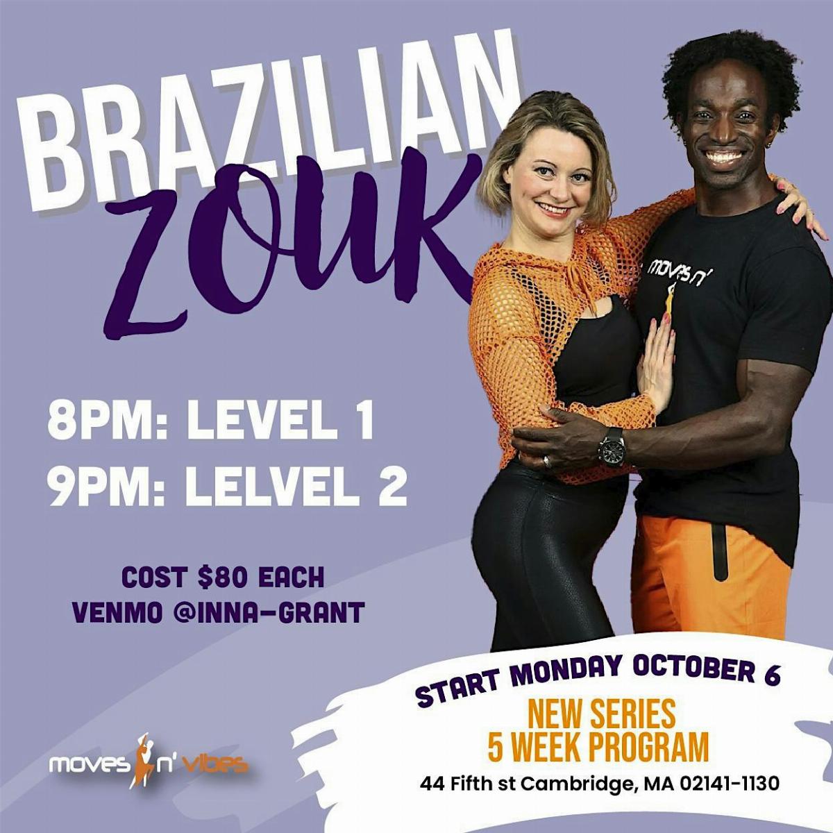 Beginner Brazilian Zouk - First Class is FREE!