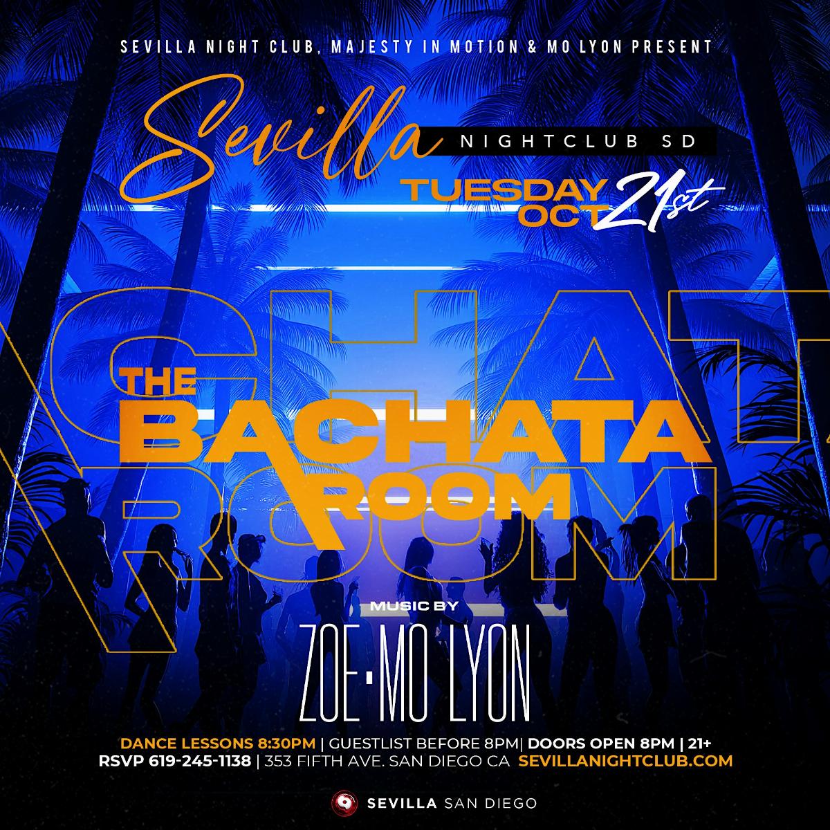 ✨ Bachata Room Tuesdays - Latin Dance at Sevilla San Diego