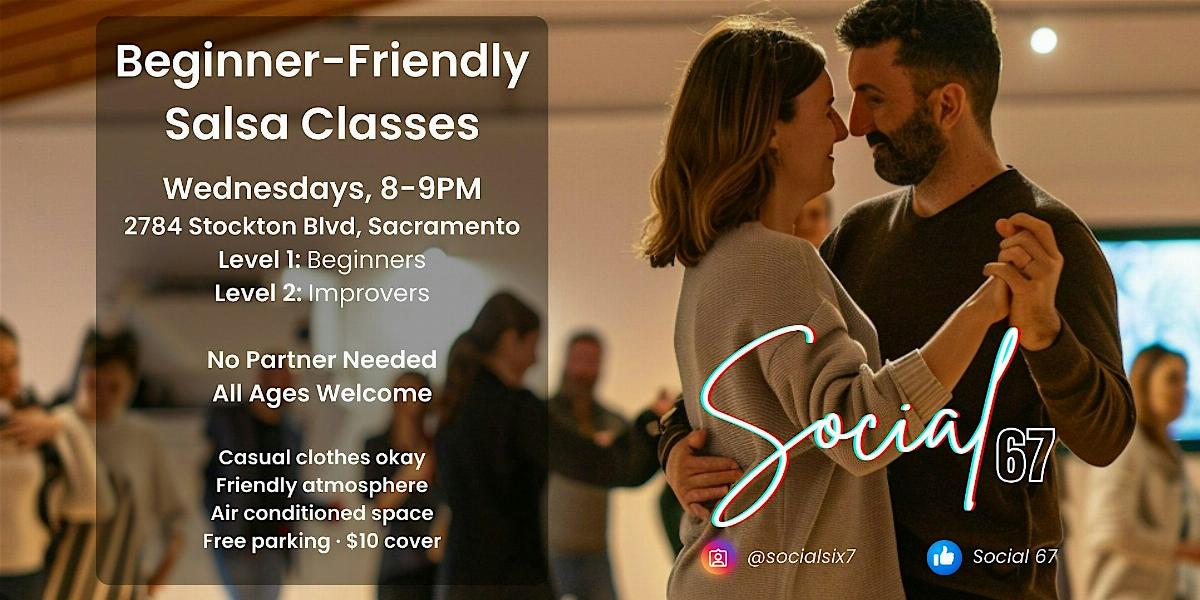 Salsa Dance Class in Sacramento – Beginner Friendly, All Levels Welcome