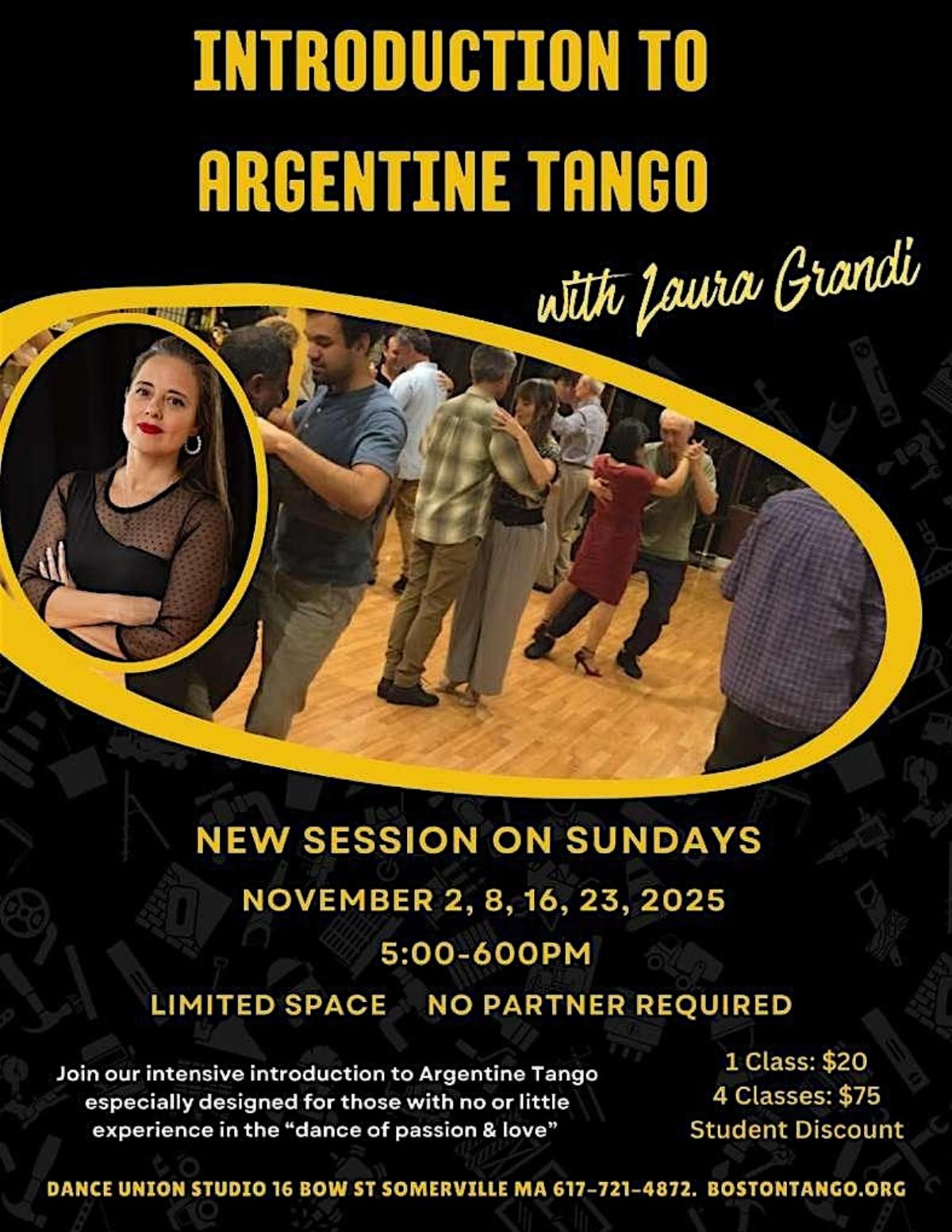 Intro to Tango (Classes for beginners)