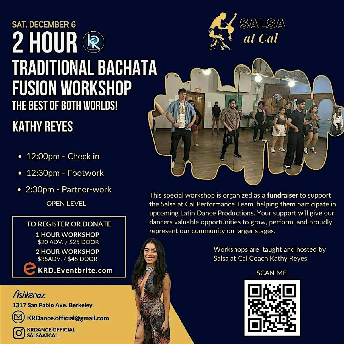 Traditional Bachata Fusion Workshop