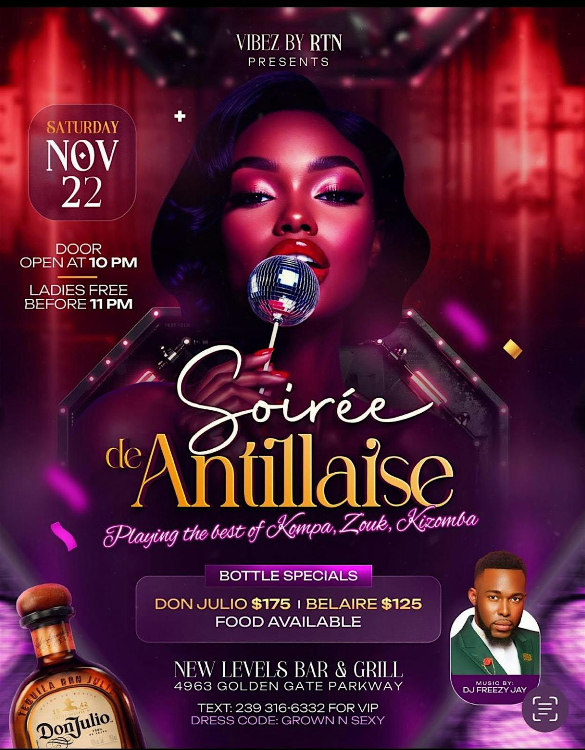 Soiree de Antillaise Kompa Zouk Night