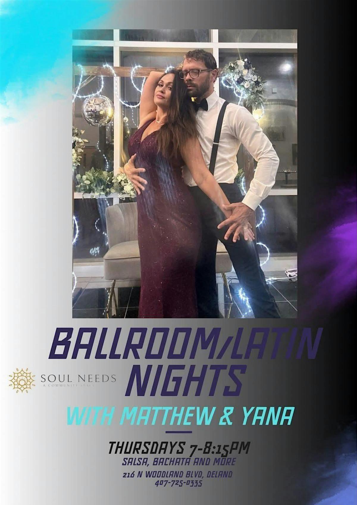 Latin and ballroom Dance Lessons