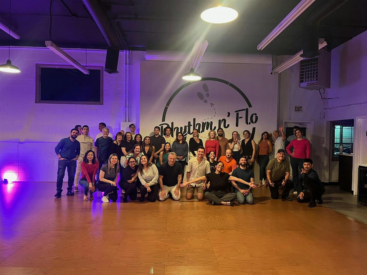 Intro to Bachata + Salsa (beginner level/no experience)