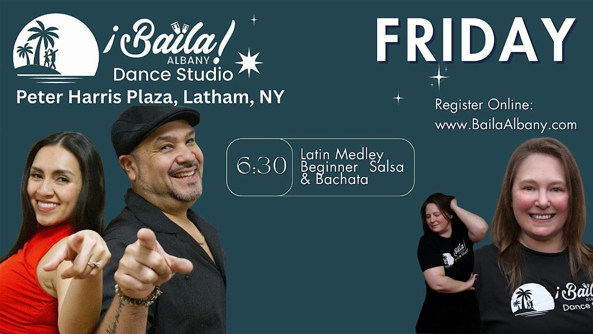 Latin Medley Dance Class | Salsa, Bachata & More | Baila Albany