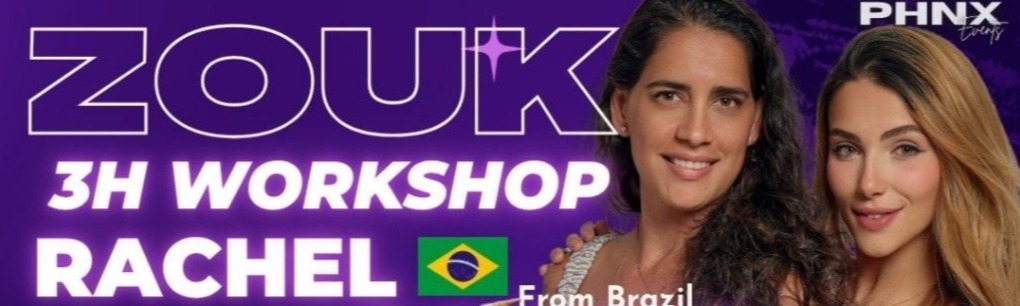 3-hour Brazilian Zouk workshop - Rachel & Laura